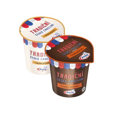 Tradiční česká zmrzlina vanilková 350 ml